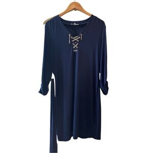 Navy Blue Women's Dress